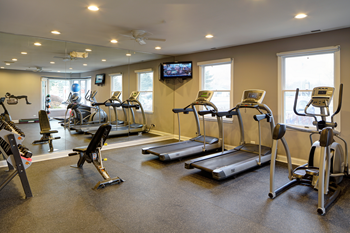 Fully Equipped Fitness Center at Brookdale on the Park, Naperville, IL, 60563